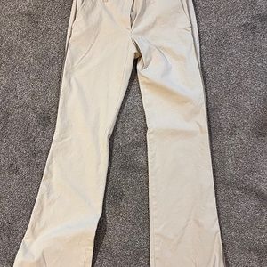 W2K KHAKI TUXEDO PANTS